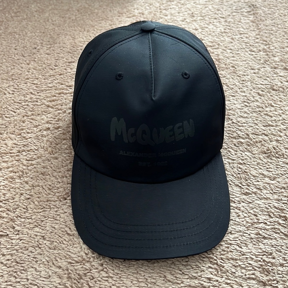 Mens Alexander McQueen Adjustable Cap